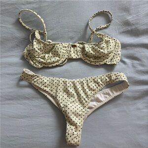 Gooseberry Seaside Swim Polka Dot Bikini set